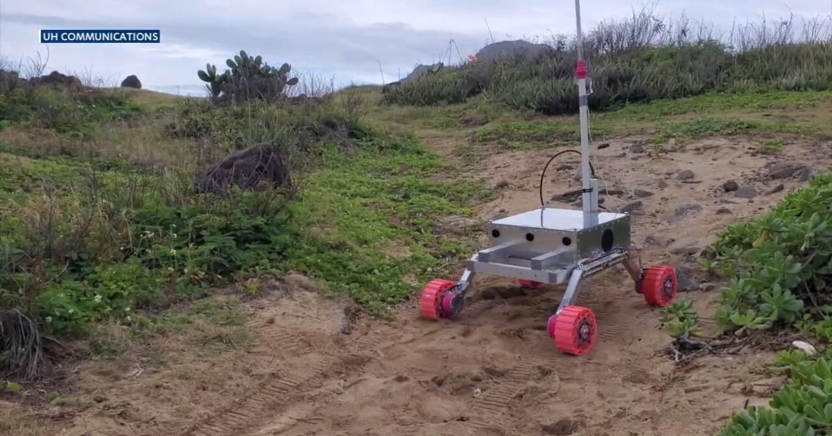 UH Manoa engineers design a rover that could be roaming on Mars | Video
