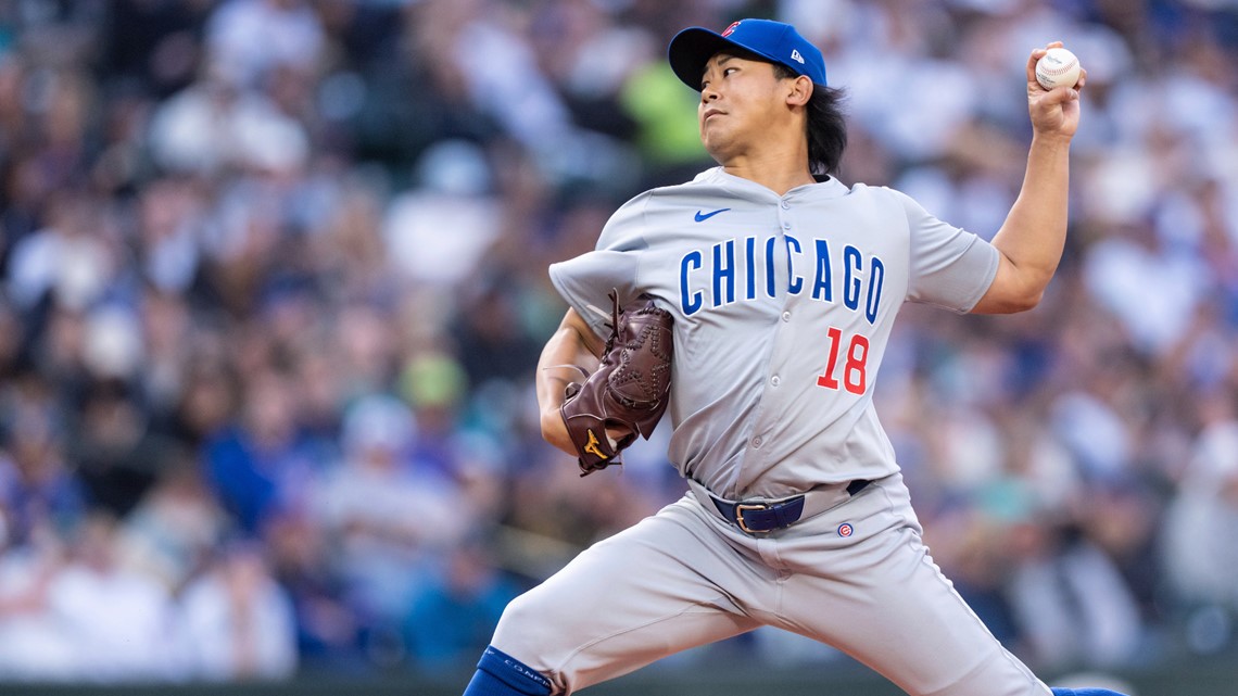 Shota Imanaga continues strong start to major league career as Cubs top Mariners 4-1 [Video]