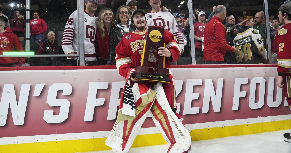DU invites fans to celebrate 10th NCAA hockey national title win [Video]