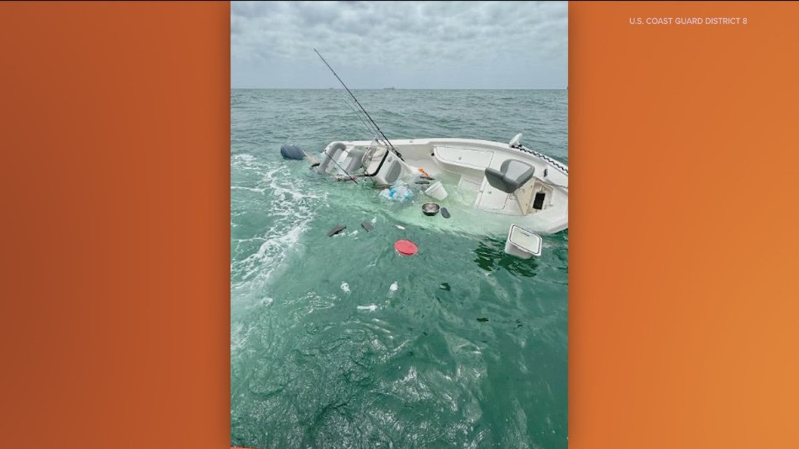 Six people rescued from sinking boat in Freeport, Texas [Video]