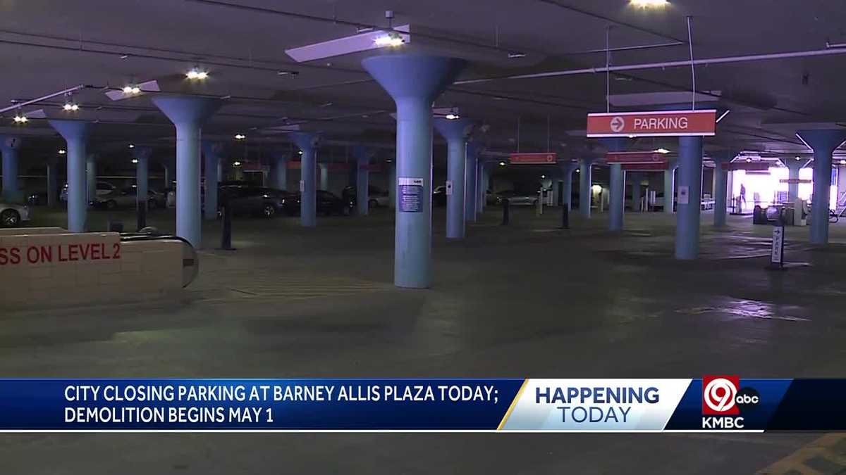 Barney Allis Plaza Parking Garage closes ahead of its demolition [Video]