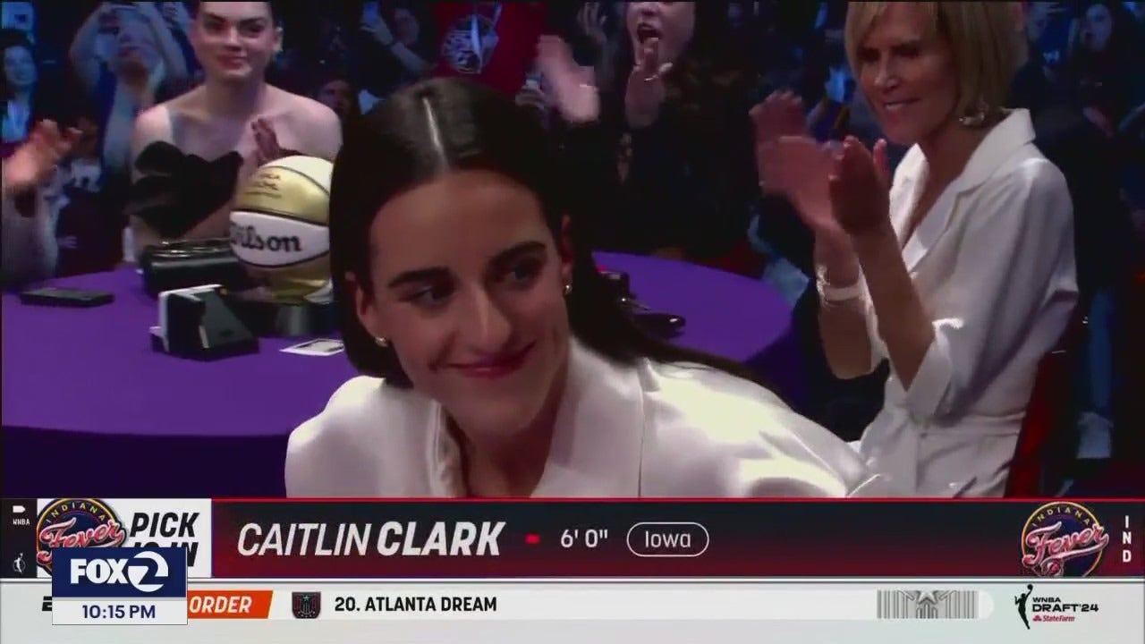 Caitlin Clark #1 pick in the WNBA draft, Stanford’s Cameron Brink #2 pick [Video]