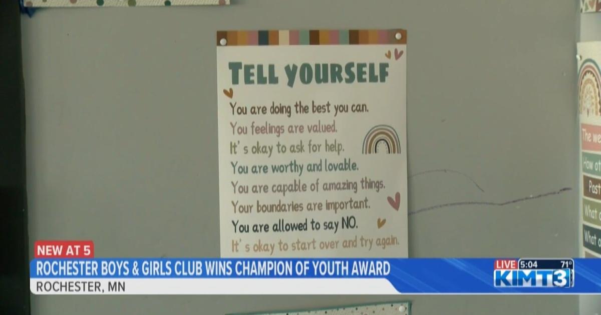Rochester Boys and Girls Club win Champion of Youth Award | News [Video]