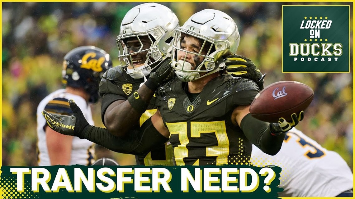 Oregon Football COULD go after a safety in the transfer portal | Oregon Ducks Podcast [Video]