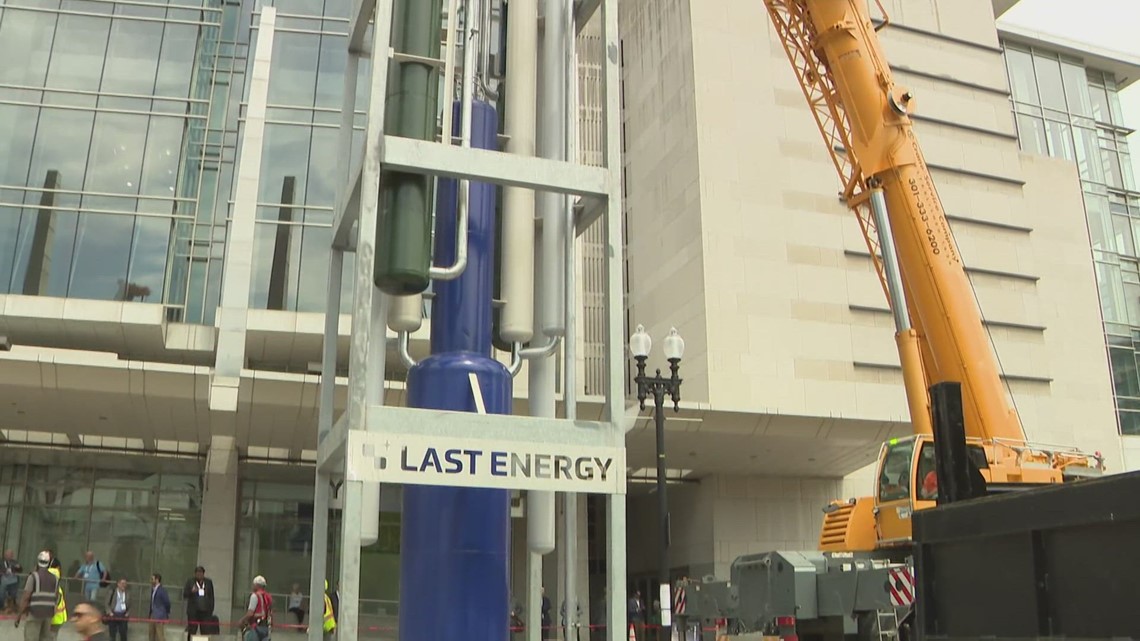 DC energy company brings small nuclear reactor prototype to DC [Video]