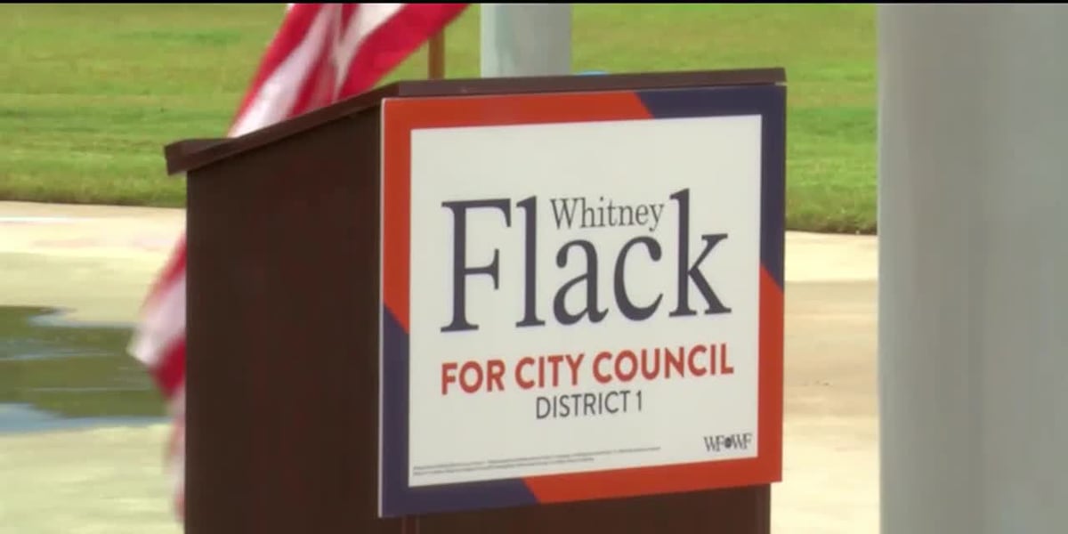 Whitney Flack announces candidacy for city council [Video]