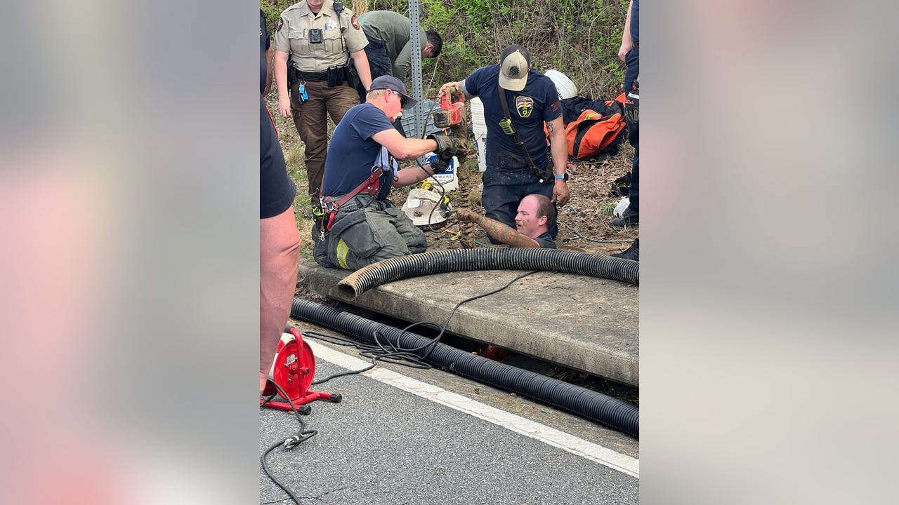 Man trapped in storm drain for more than a day rescued in Catoosa County [Video]