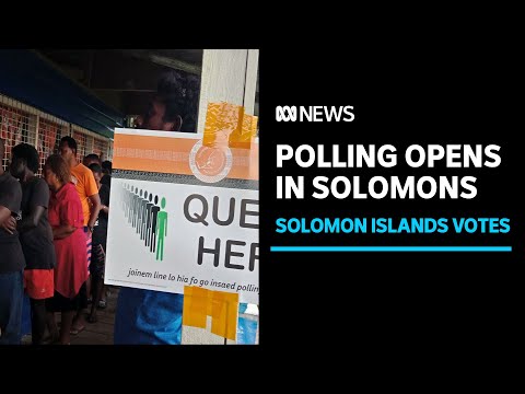 Voters turn out for election day in Solomon Islands | ABC News [Video]