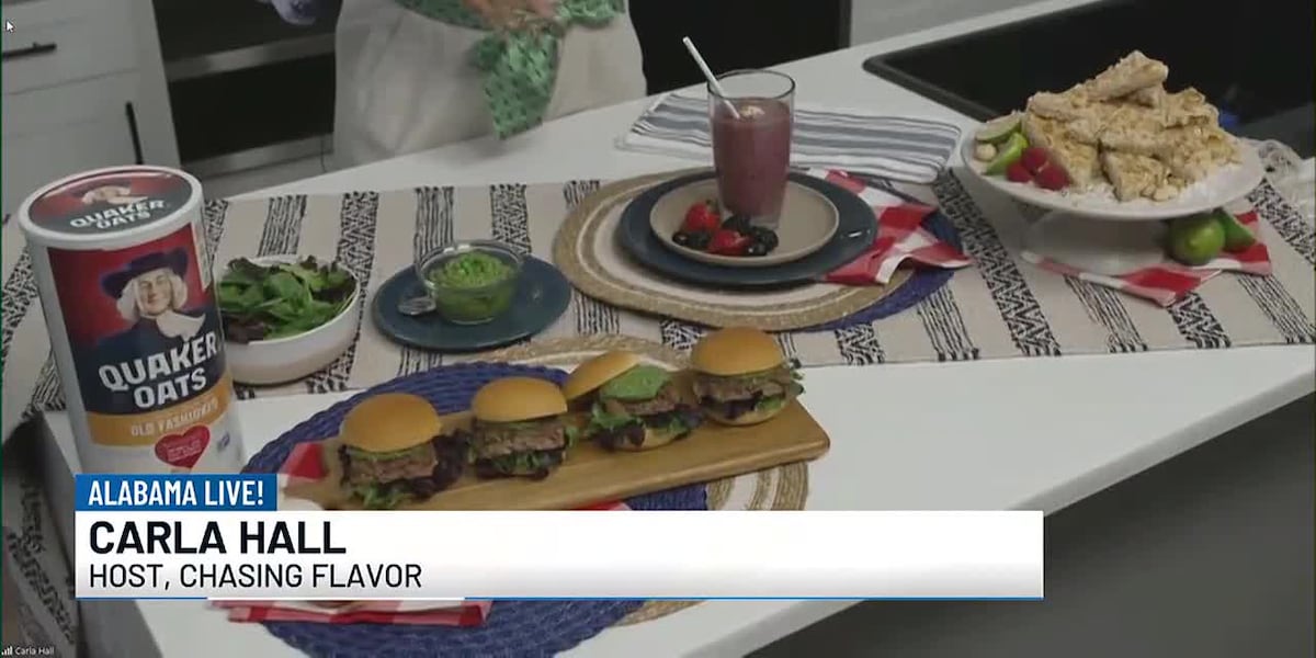 Celebrity chef Carla Hall talks spring cooking [Video]