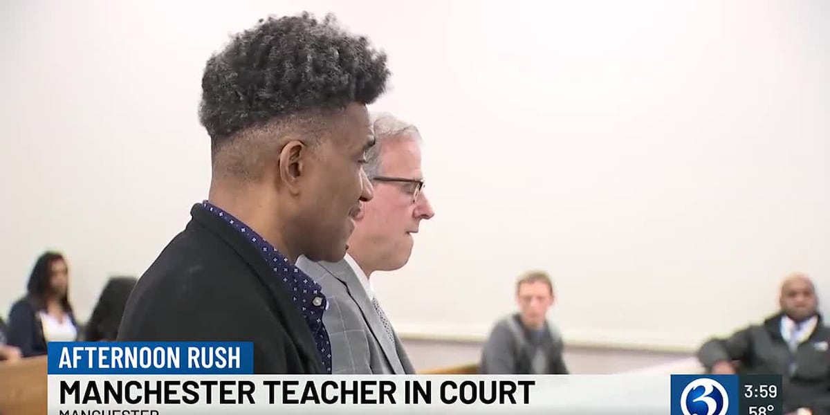 Manchester Middle school teacher faces judge Wednesday [Video]