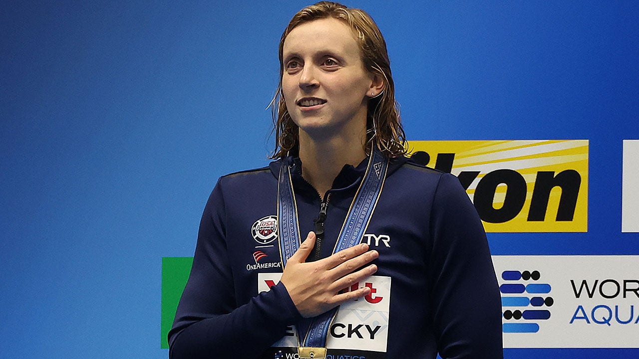 Katie Ledecky talks ‘true honor’ of representing Team USA on Olympic stage [Video]