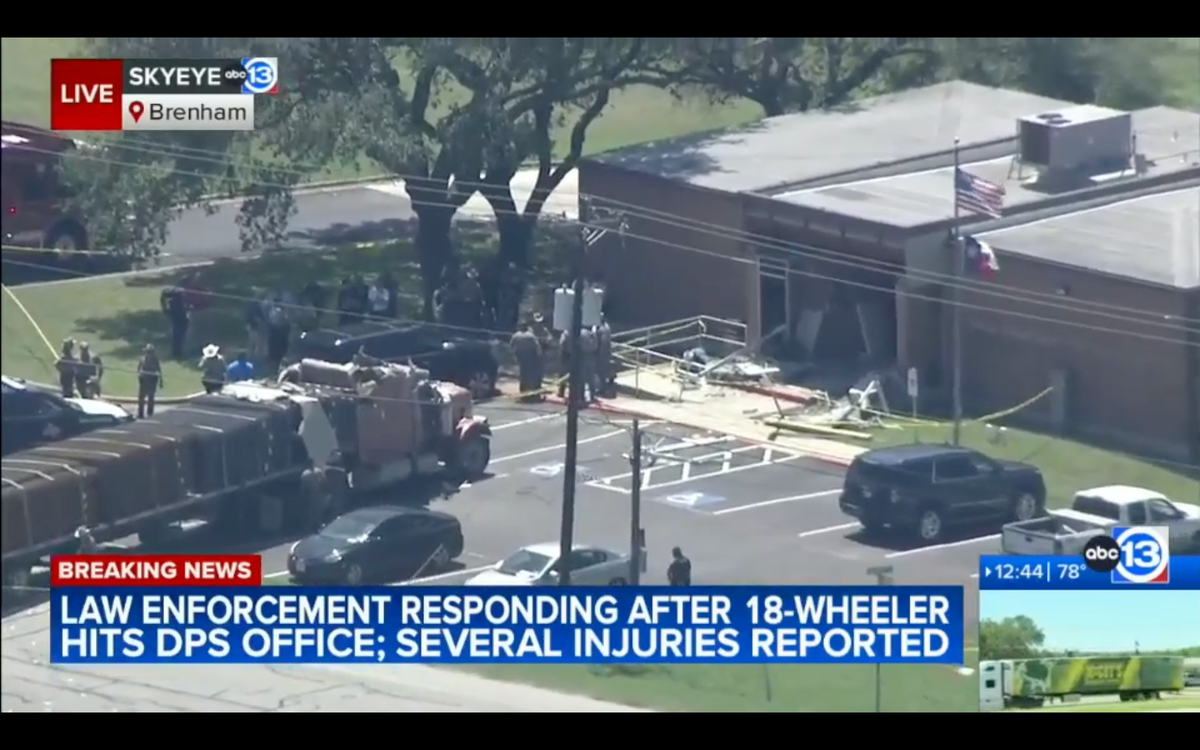 Trucker who crashed 18-wheeler into Texas government office charged with murder [Video]
