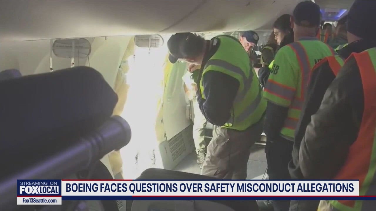 Boeing in the hot seat over safety misconduct allegations [Video]