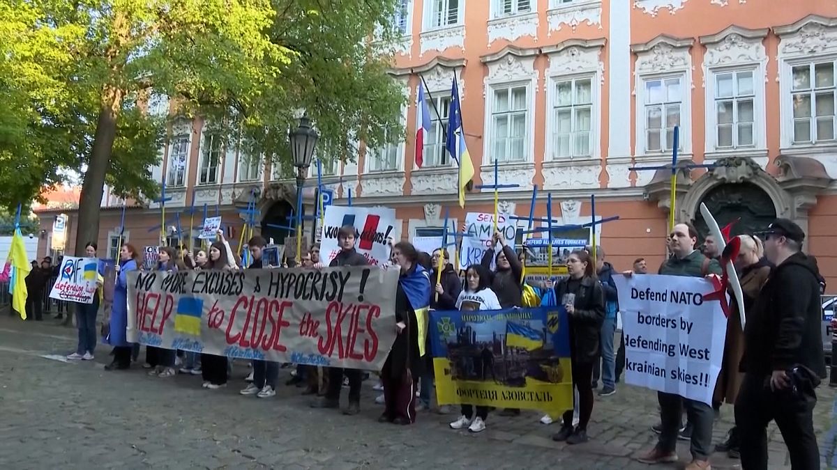 Video. Prague Rally Urges NATO to Close Ukrainian Airspace [Video]