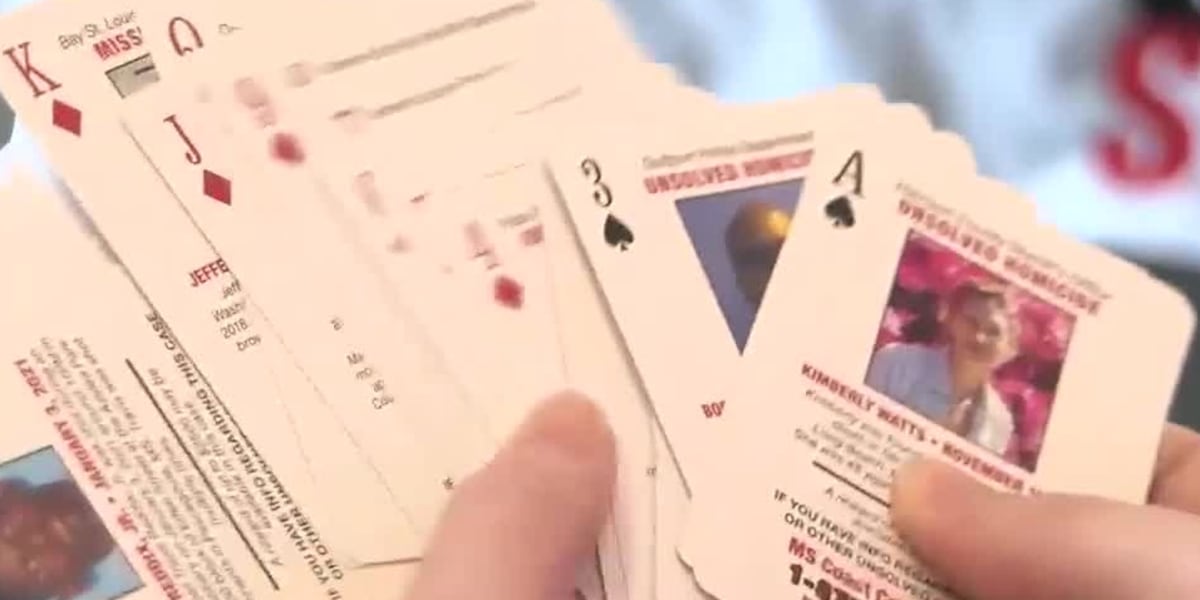 Cold case playing cards to be distributed in jails, prisons [Video]
