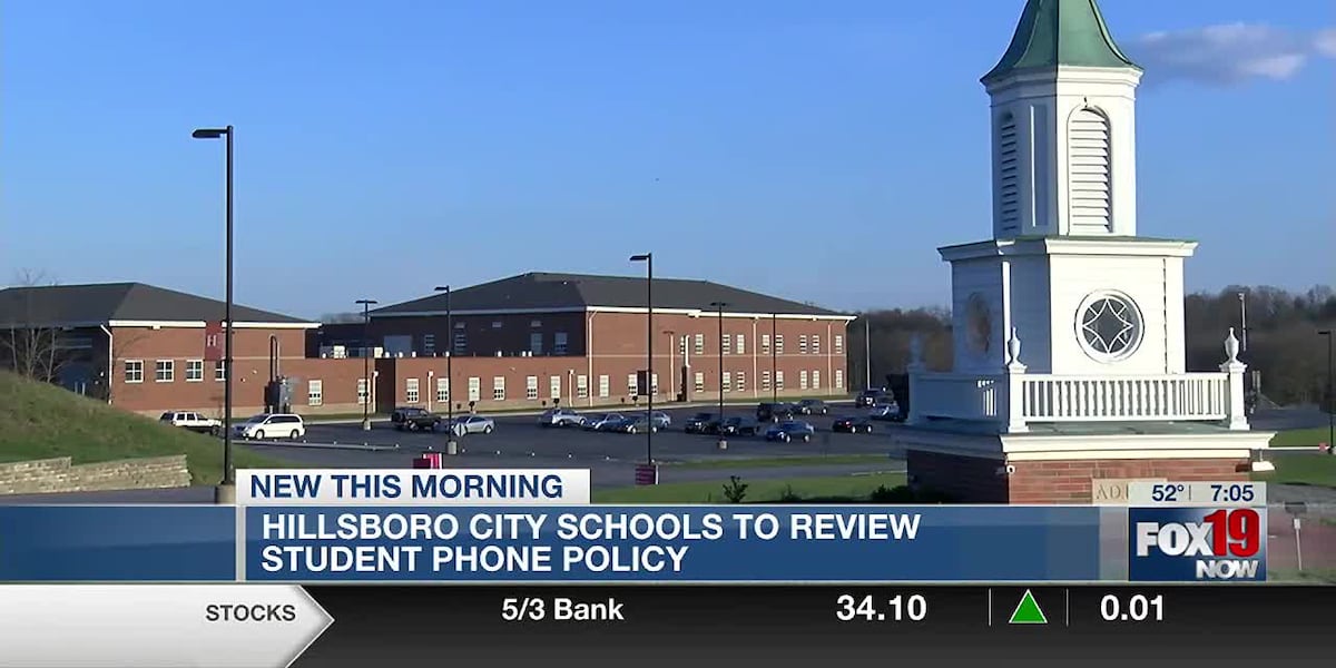 Hillsboro City Schools to review student cell phone policy [Video]