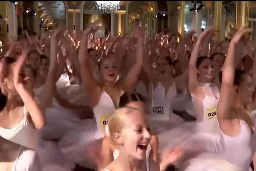 Watch: 353 ballerinas stay on their toes to break world record in New York [Video]