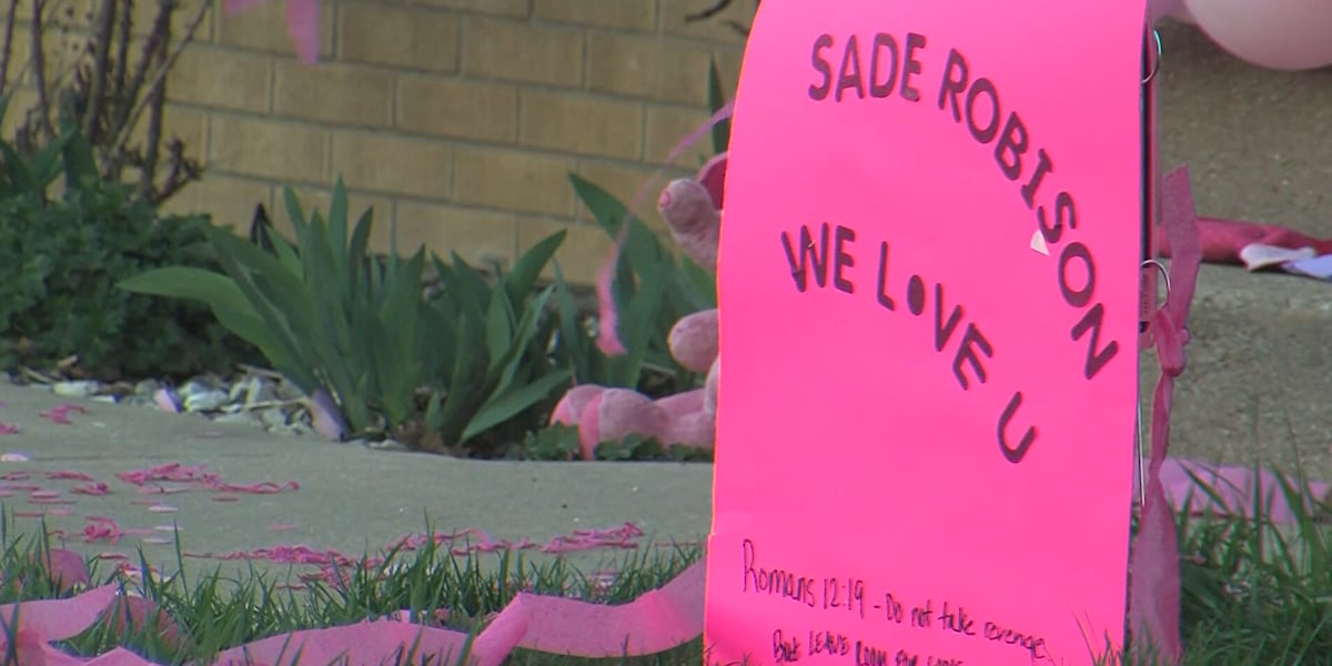 Community pays tribute to Sade Robinson [Video]