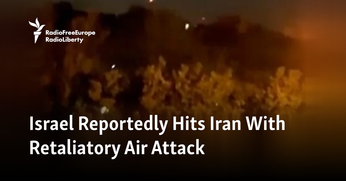 Apparent Israeli Air Attack Strikes Near Iranian City Of Isfahan [Video]