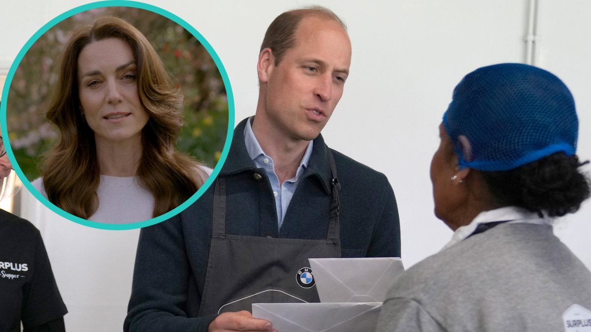 Prince William gets cards for Kate Middleton in first royal outing after cancer news  NBC Los Angeles [Video]