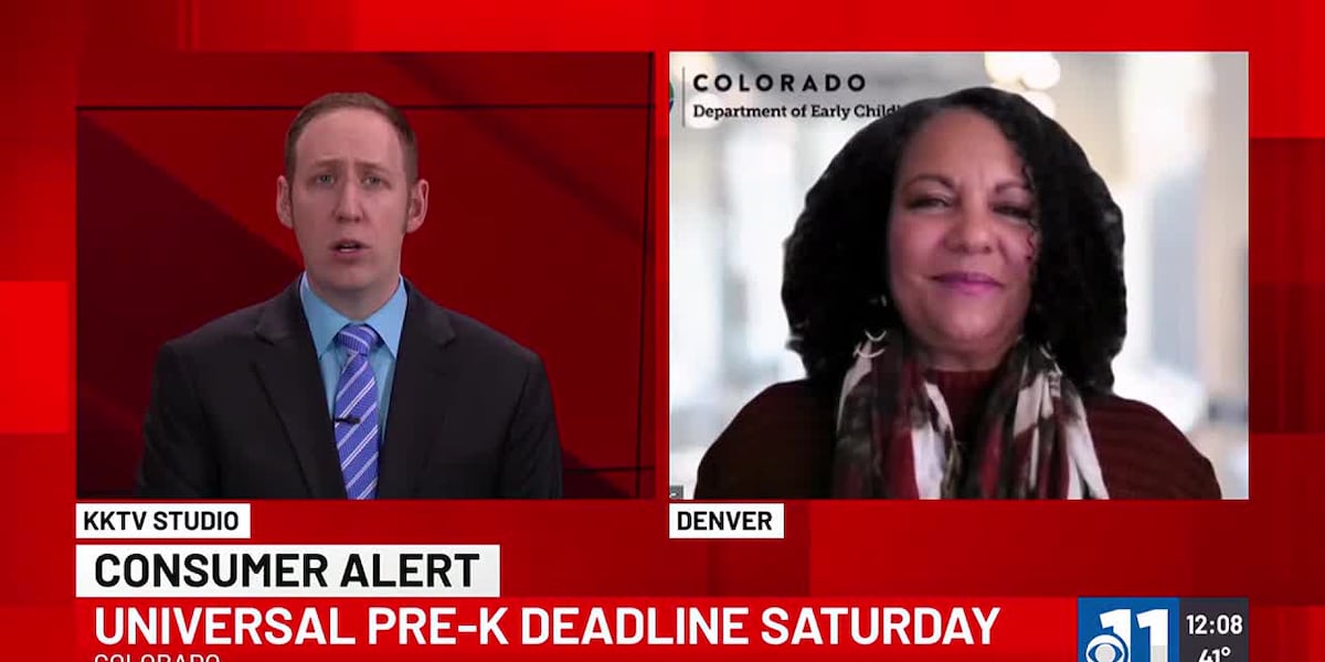 Important deadline for Colorados Universal Pre-K program is Saturday [Video]