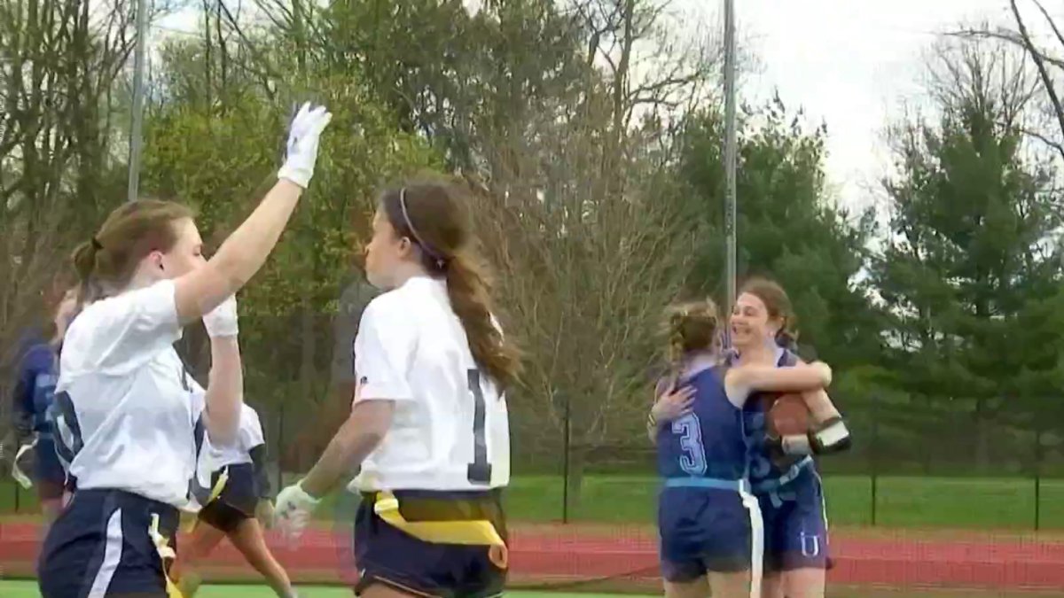 Womens flag football now played at college level in Philadelphia region  NBC10 Philadelphia [Video]