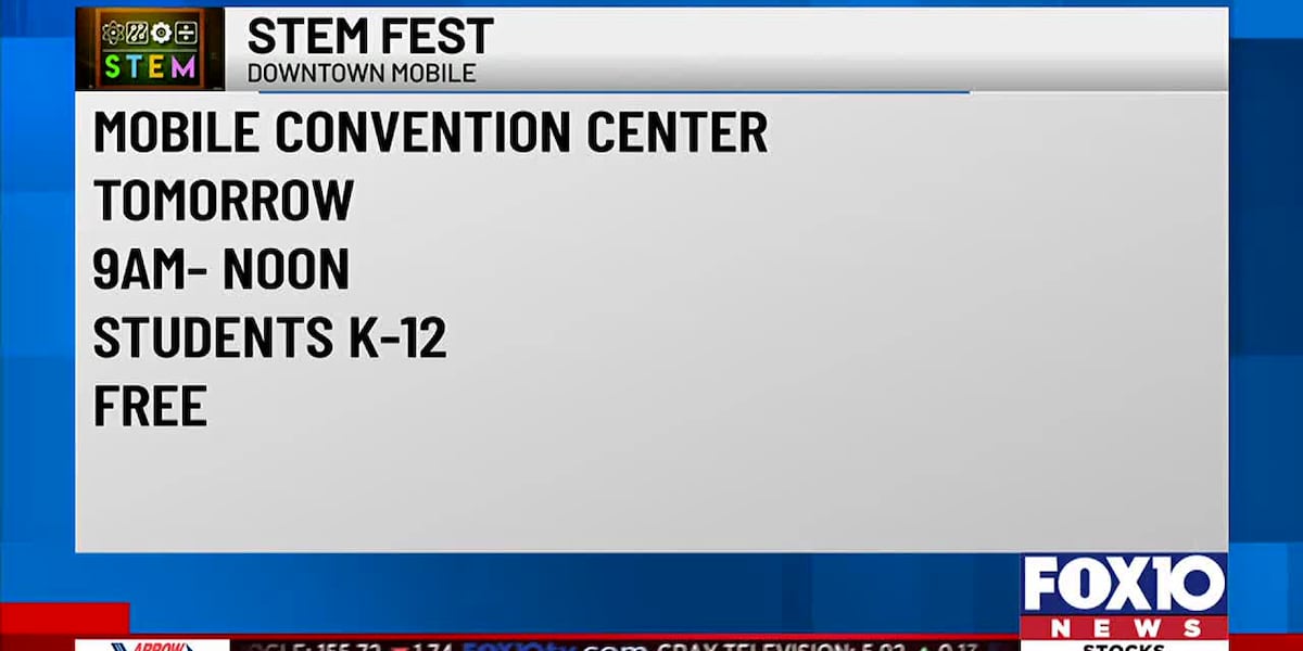 STEM Mobile hosts free STEM Fest Saturday at Mobile Convention Center [Video]