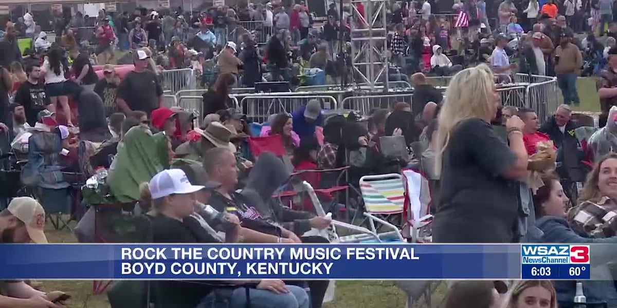 Rock the Country draws huge crowd to Boyd County [Video]