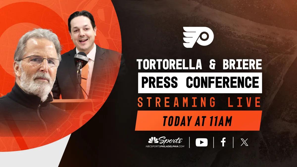 Danny Briere, John Tortorella address media after Flyers 2023-24 season  NBC Sports Philadelphia [Video]