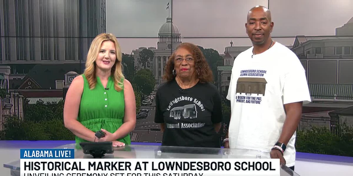 Unveiling ceremony set for historical marker at Lowndesboro School [Video]