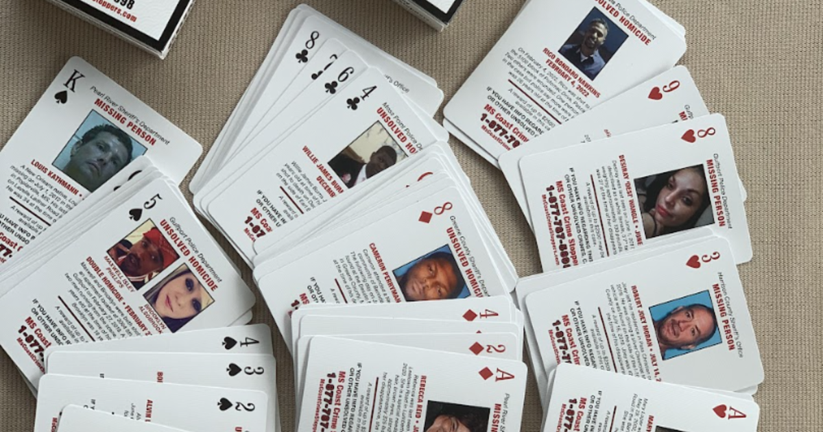 “Cold case” playing cards in Mississippi jails aim to solve murders, disappearances [Video]