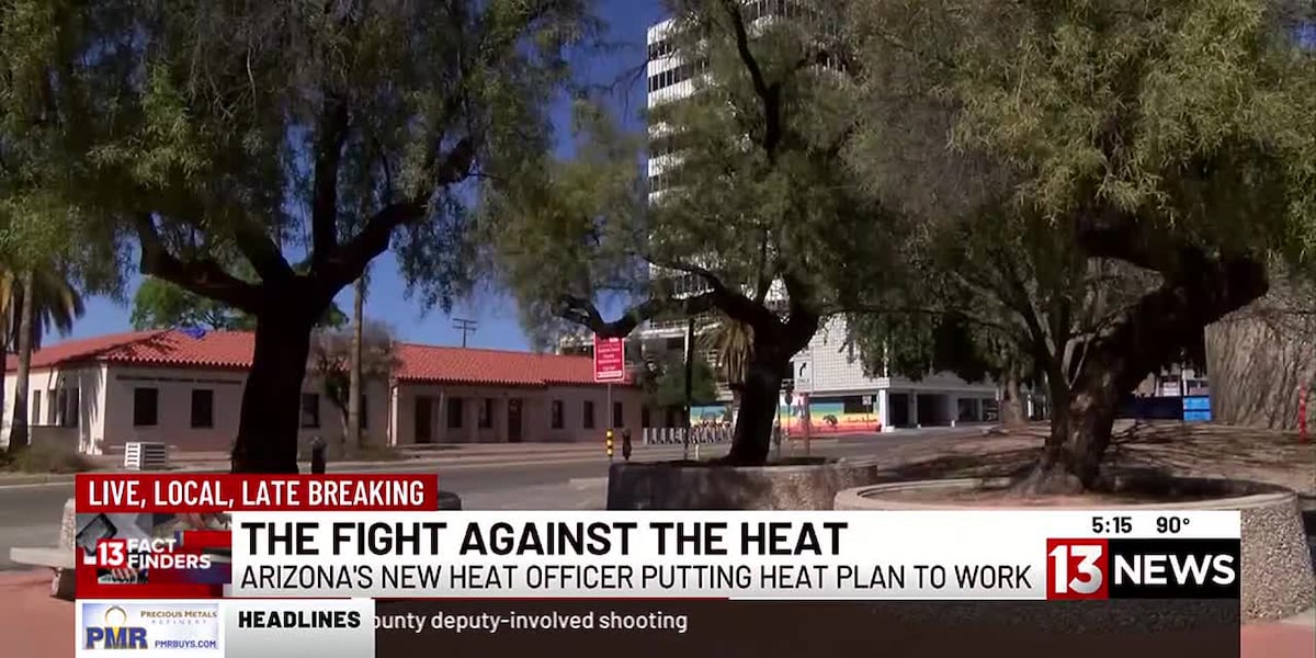 Arizona’s new heat officer putting plan to work [Video]