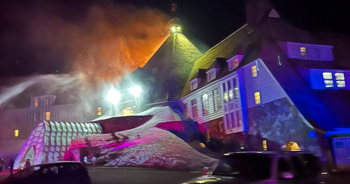 Huge fire engulfs the iconic hotel used in classic 80s horror film [Video]