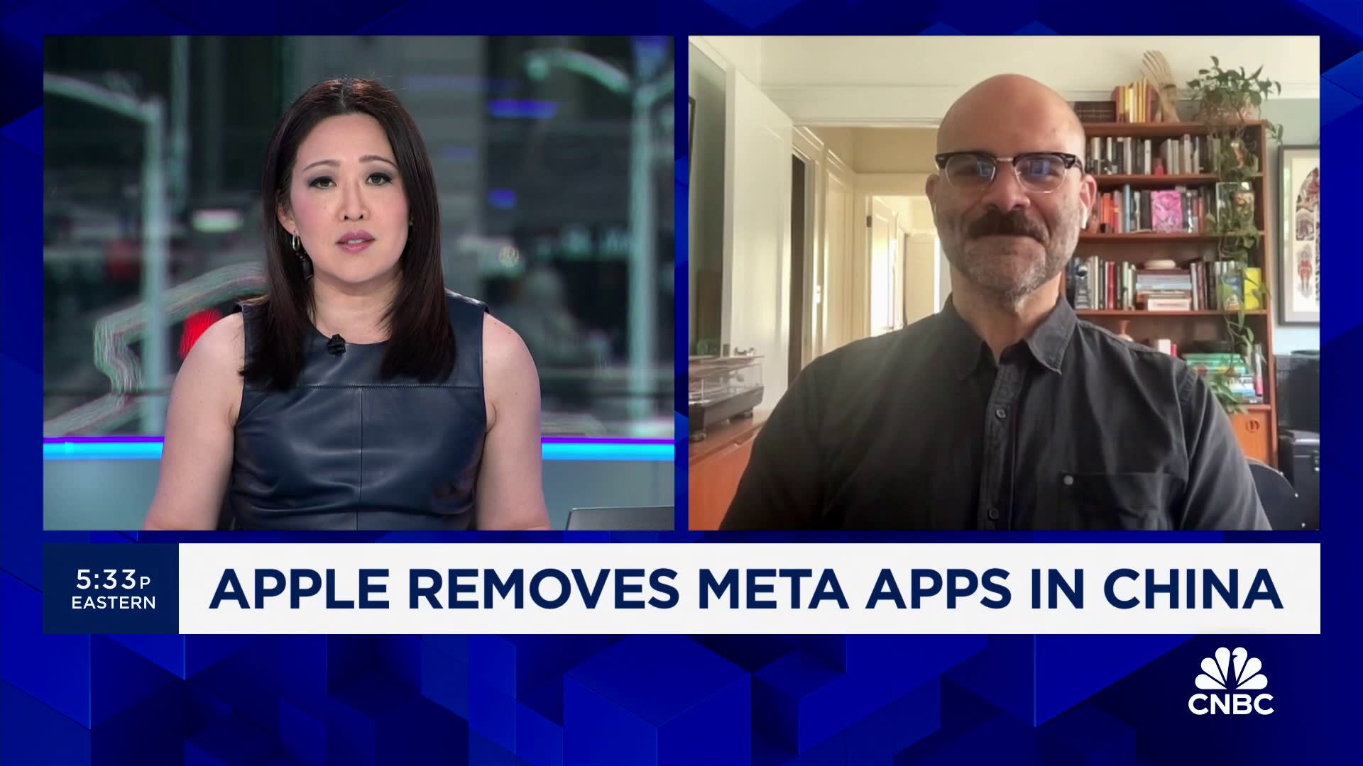 Apple, Meta caught in proxy war between U.S. and China, NY Times’ Mike Isaac suggests [Video]