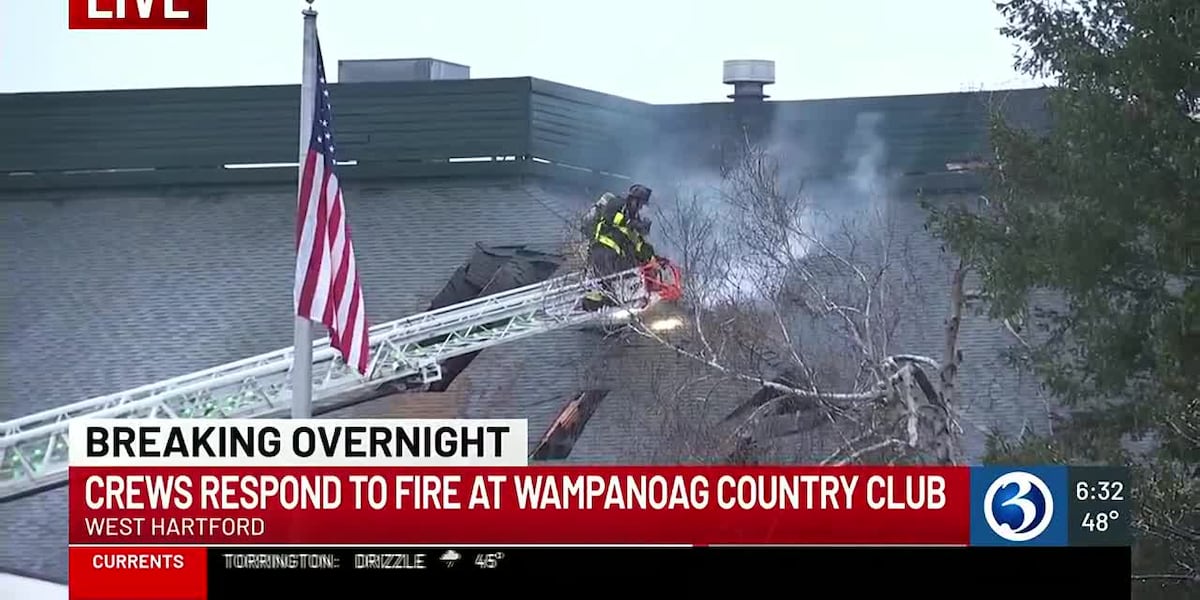 West Hartford Country Club fire [Video]