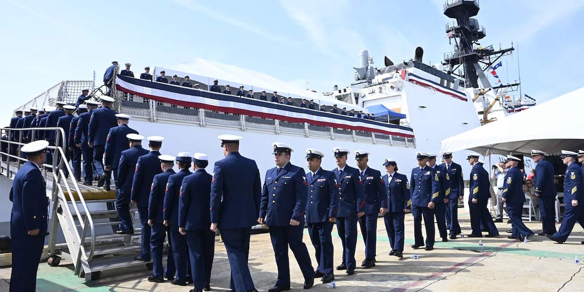 US Coast Guard commissions new national security cutter in North Charleston [Video]