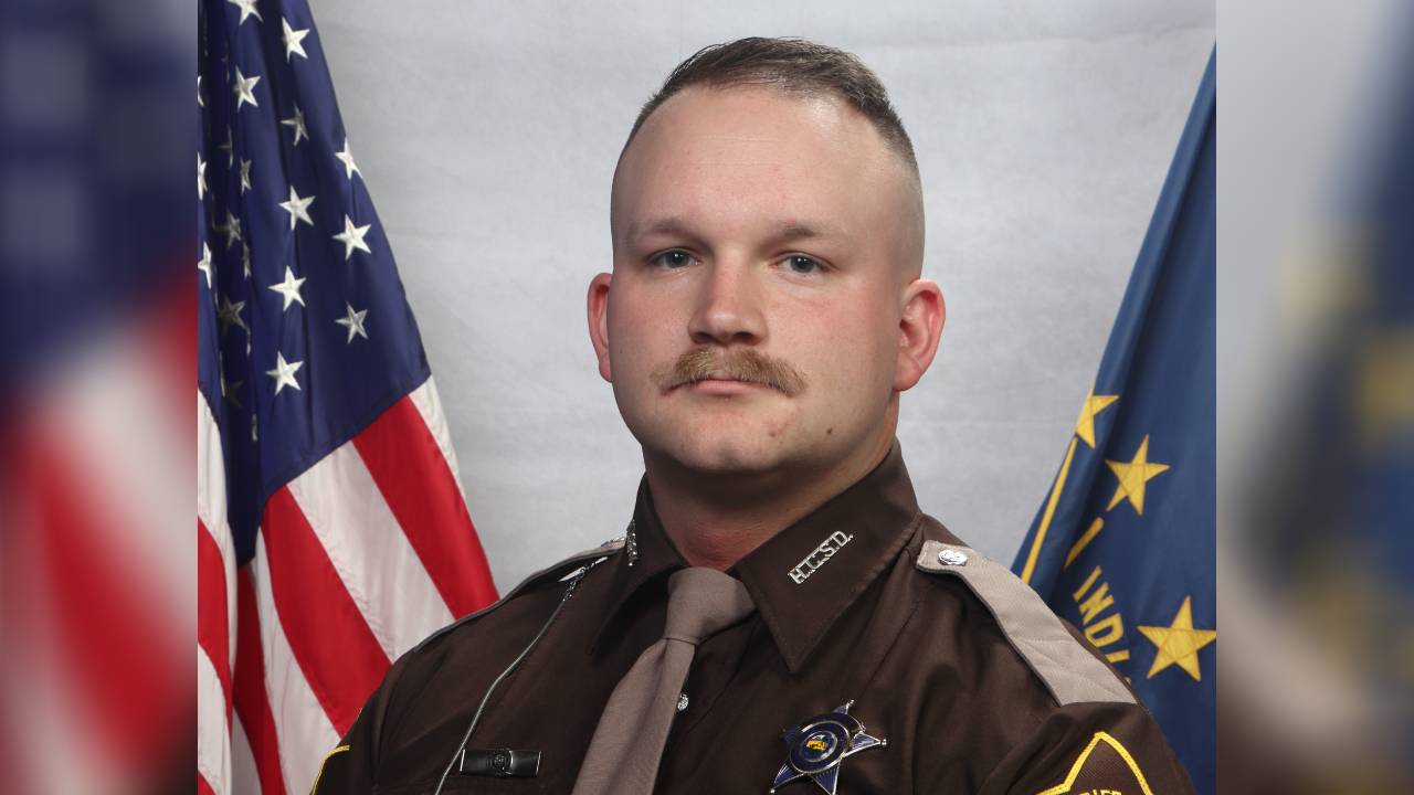 Indiana Governor Eric Holcomb orders flags to be flown at half-staff to honor fallen Hendricks County Sheriffs deputy [Video]