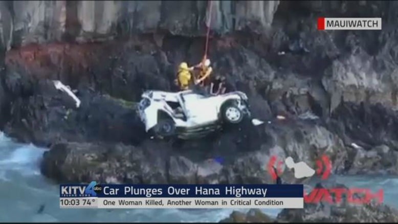 Exclusive: PBs Terrible Twins of Yoga Drive SUV Over 200-Foot Hawaii Cliff. 1 Dead, Sister In Critical (Video)