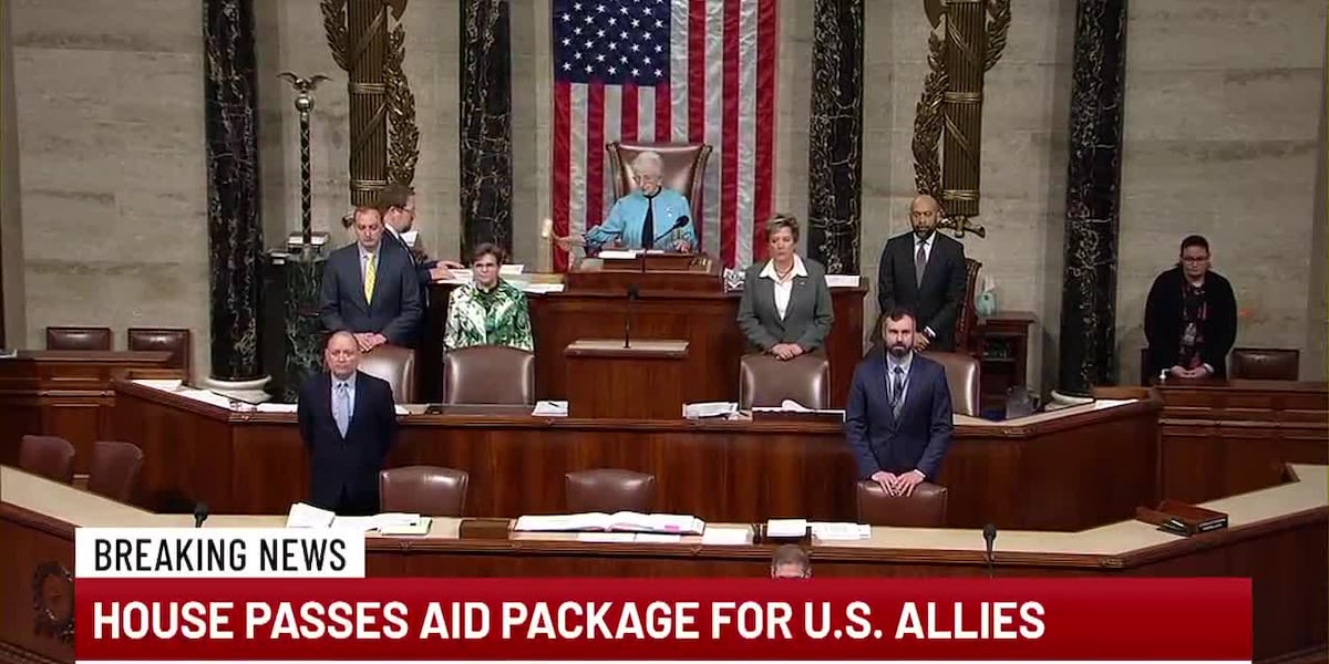LNL: House Passes Foreign Aid Package for U.S. Allies [Video]