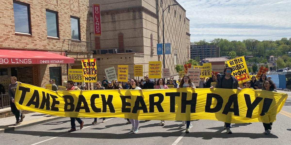 115 march on Country Club Plaza with demands to take back Earth Day [Video]