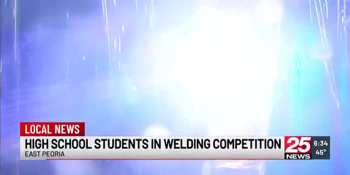 The welding industry has over 50 high school students interested in the profession [Video]