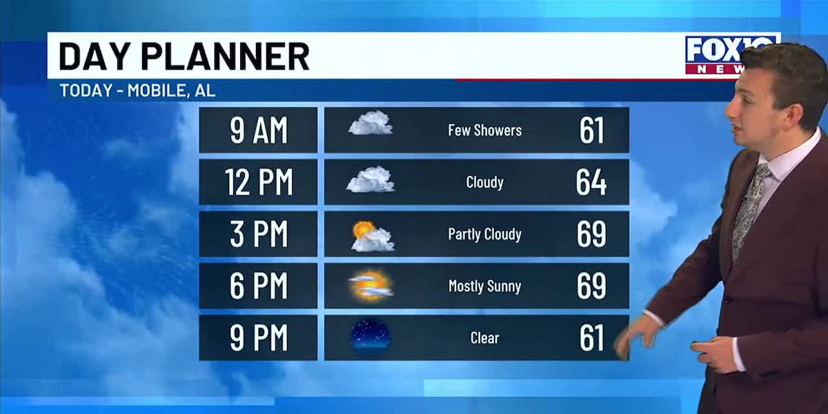 A drizzly start, but sunshine returns soon [Video]
