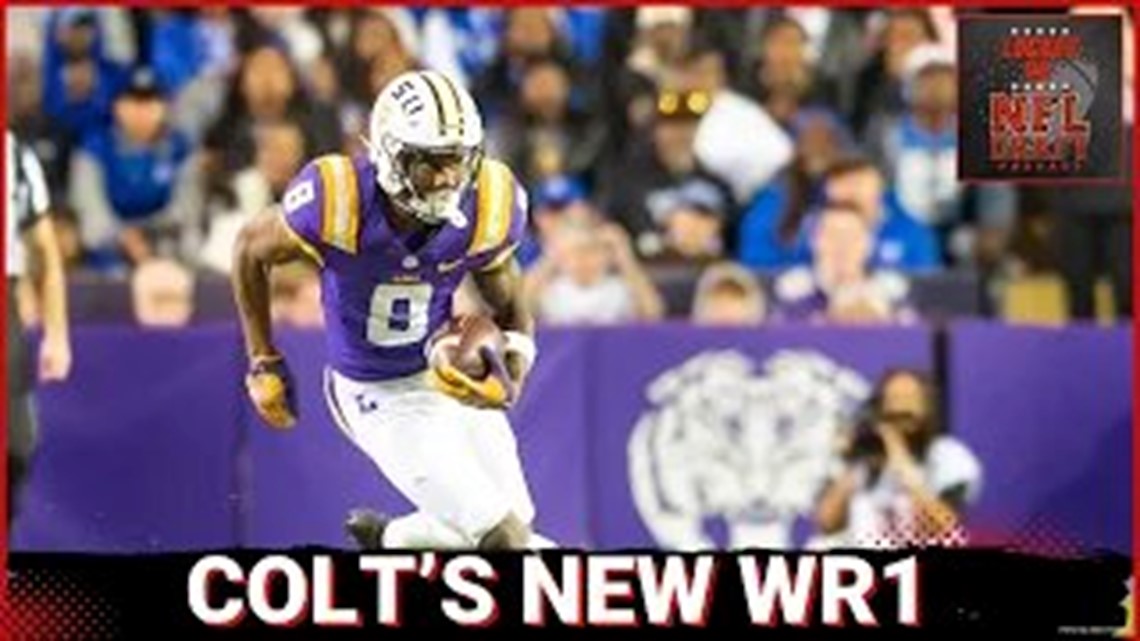 Mock Draft Monday: Indianapolis Colts trade up for LSU WR Malik Nabers [Video]