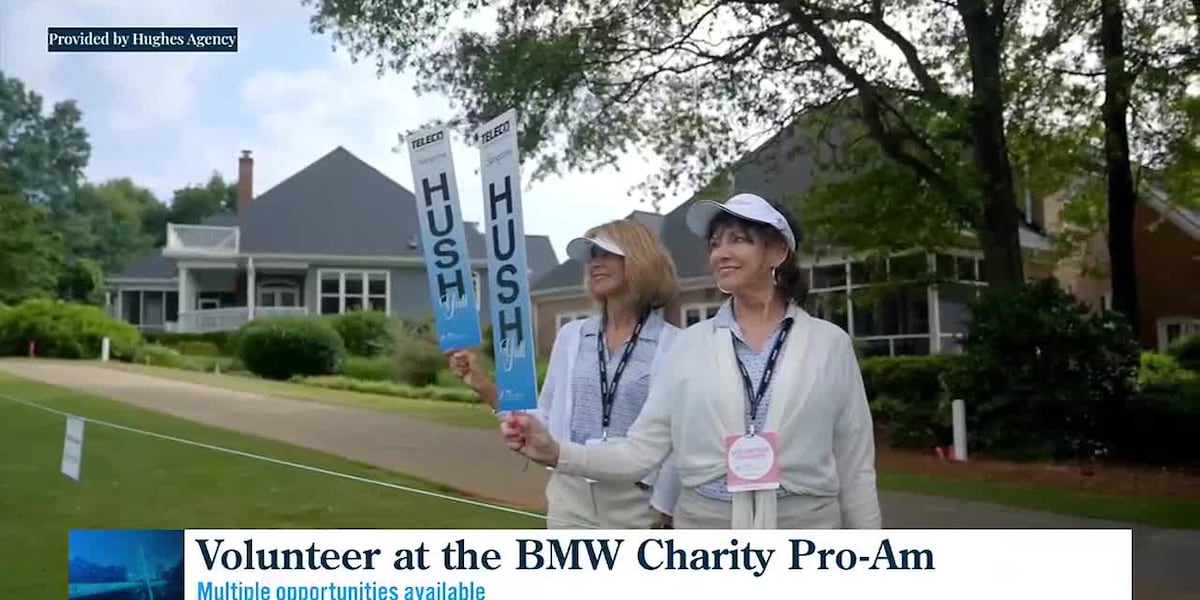 Volunteer opportunities at BMW Charity Pro-Am [Video]