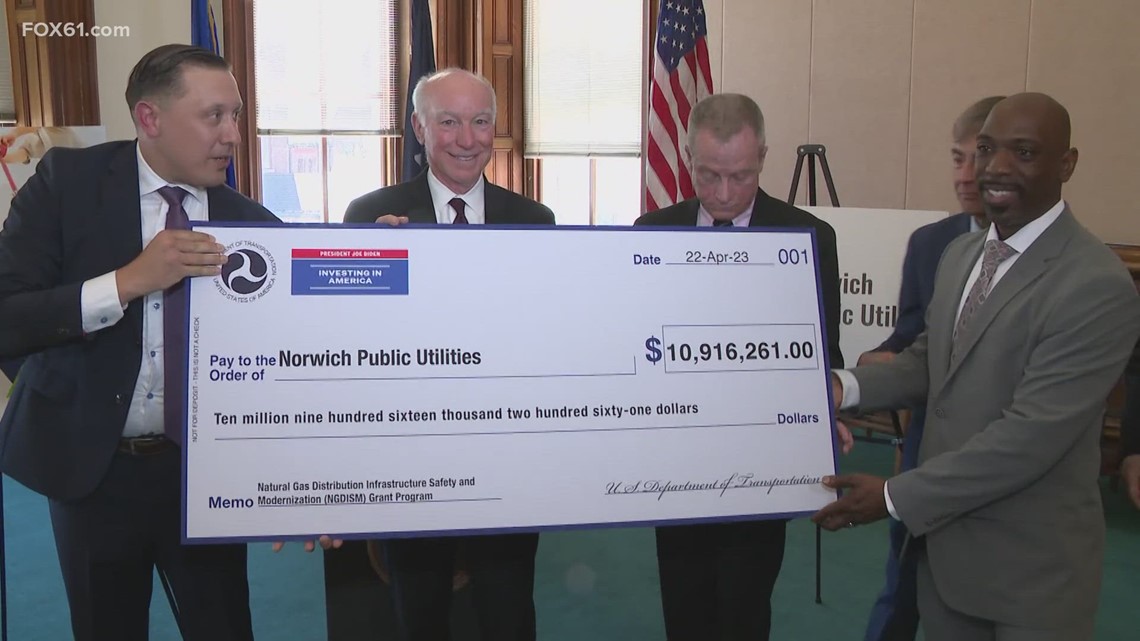 Millions of dollars grant to replace gas lines in Norwich [Video]