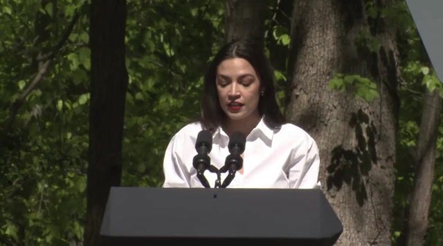 AOC praises Biden for single biggest federal investment in tackling the climate crisis in our nation’s history. [Video]