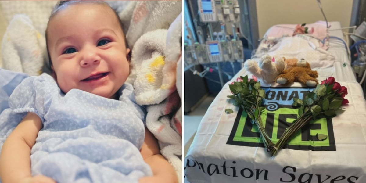 Grieving parents donate 5-month-old daughters organs, saving 3 lives [Video]