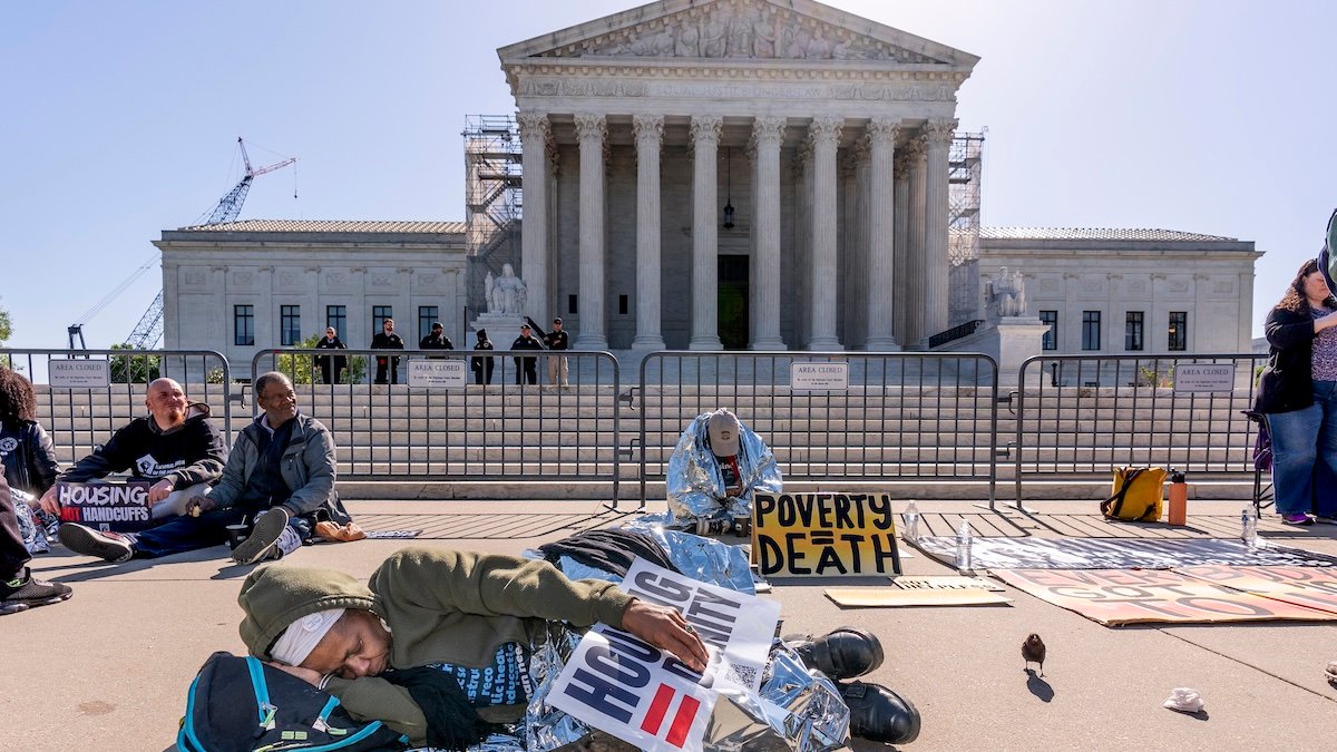 Supreme Court hears challenge to Oregon law criminalizing homelessness  NBC Chicago [Video]