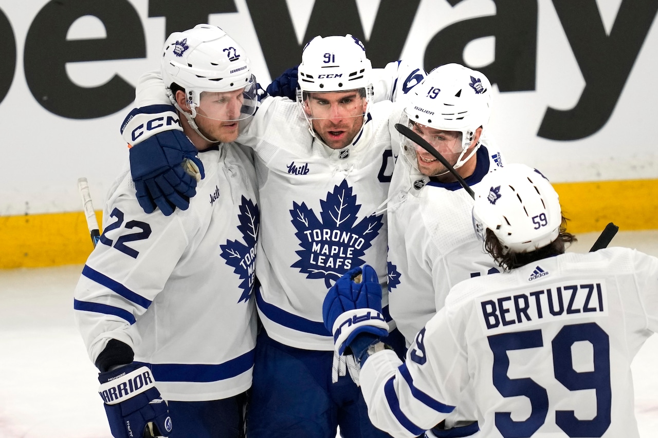 Maple Leafs tie series with 3-2 win vs. Bruins [Video]