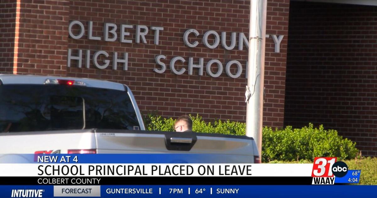 Colbert County superintendent puts principal on leave during investigation | Video
